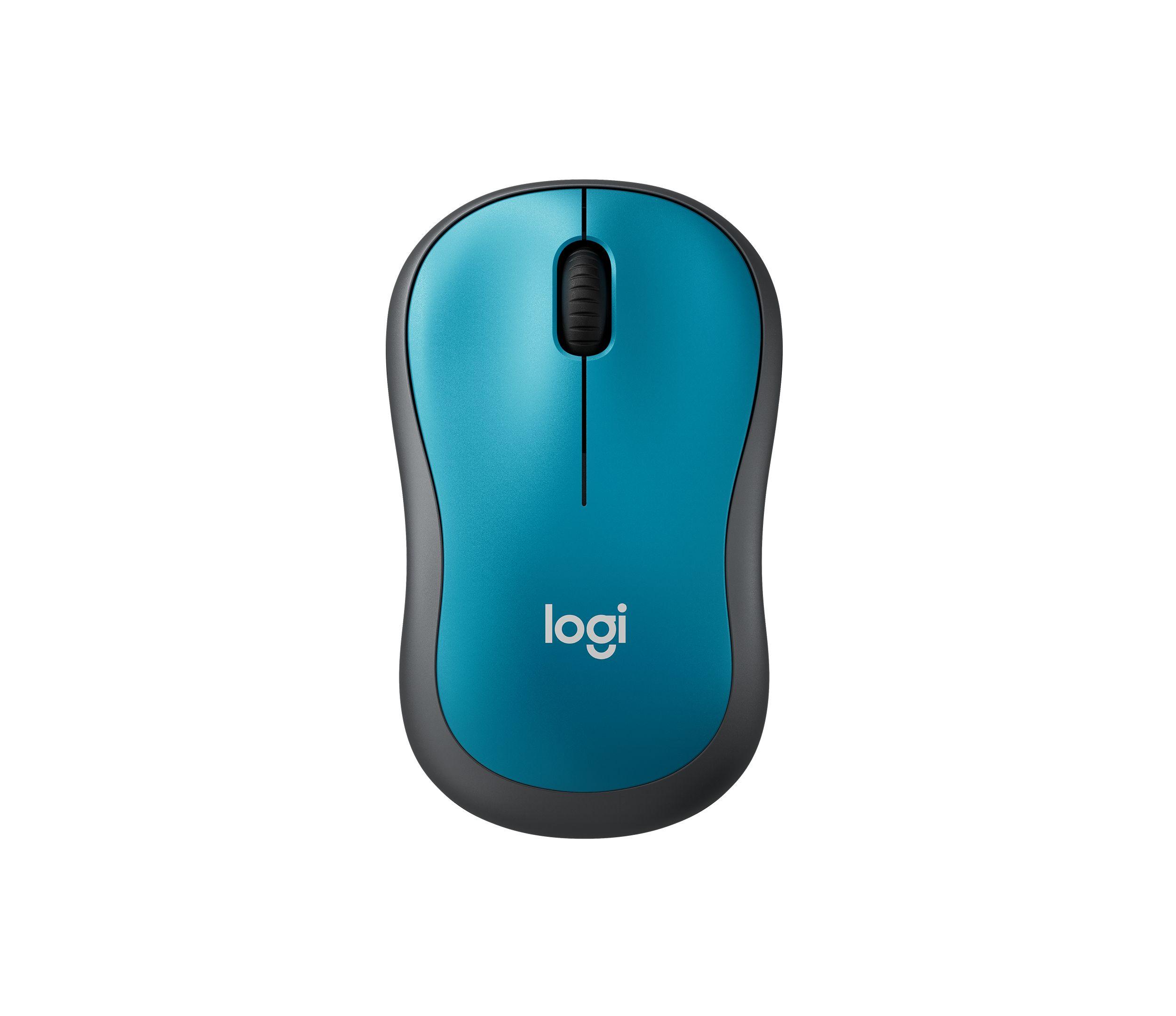 Rato LOGITECH M185 (Ambidestro - 1000 DPI - Ótica - Azul) — miniatura 2