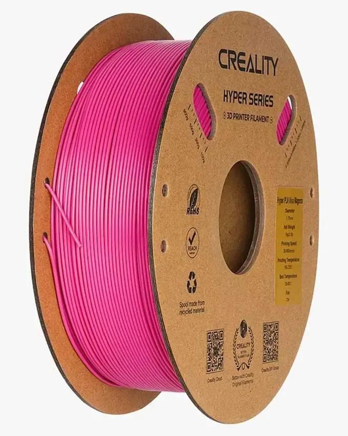 Filamento CREALITY Hyper PLA (1,75 mm - 1 kg - Viva Magenta)