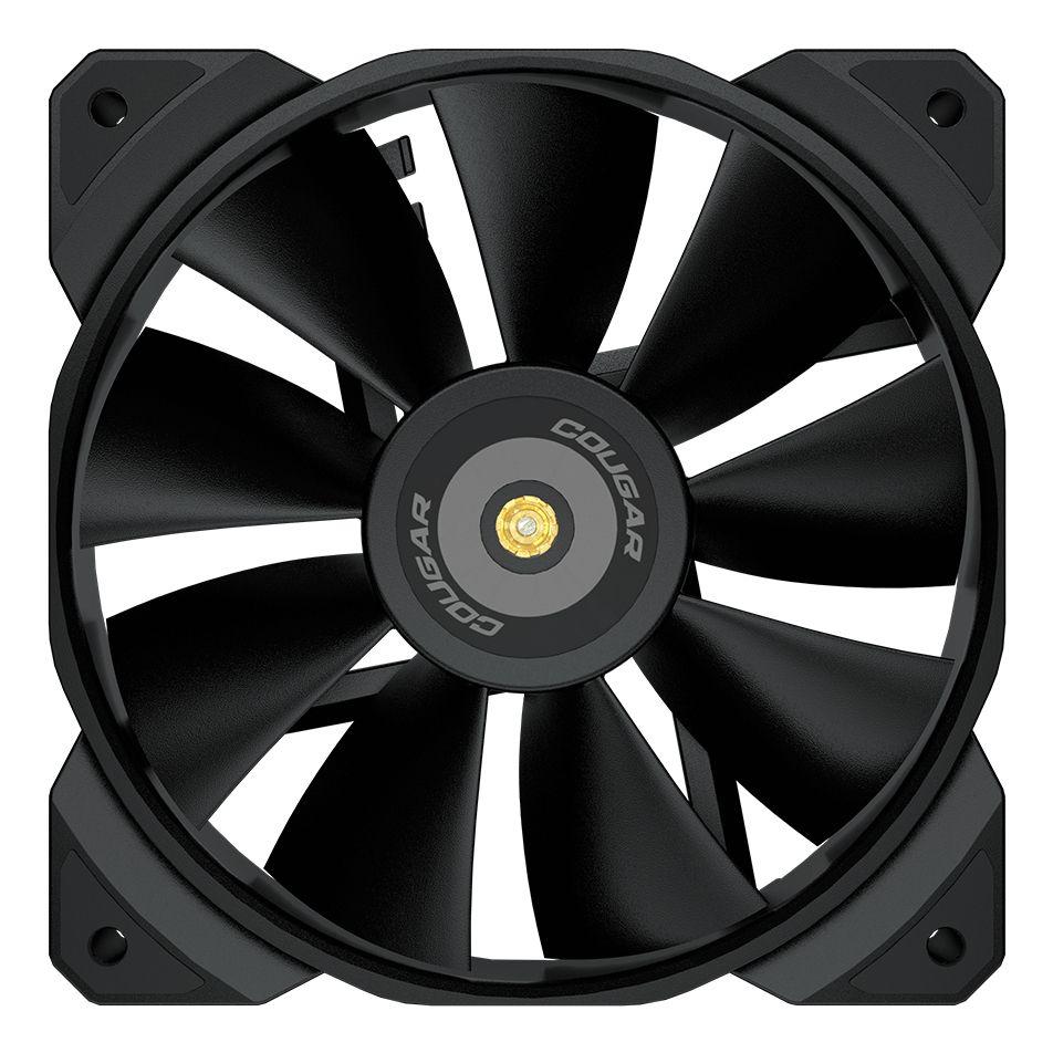 Conjunto de 3 Ventoinhas COUGAR MHP 120 (Preto)