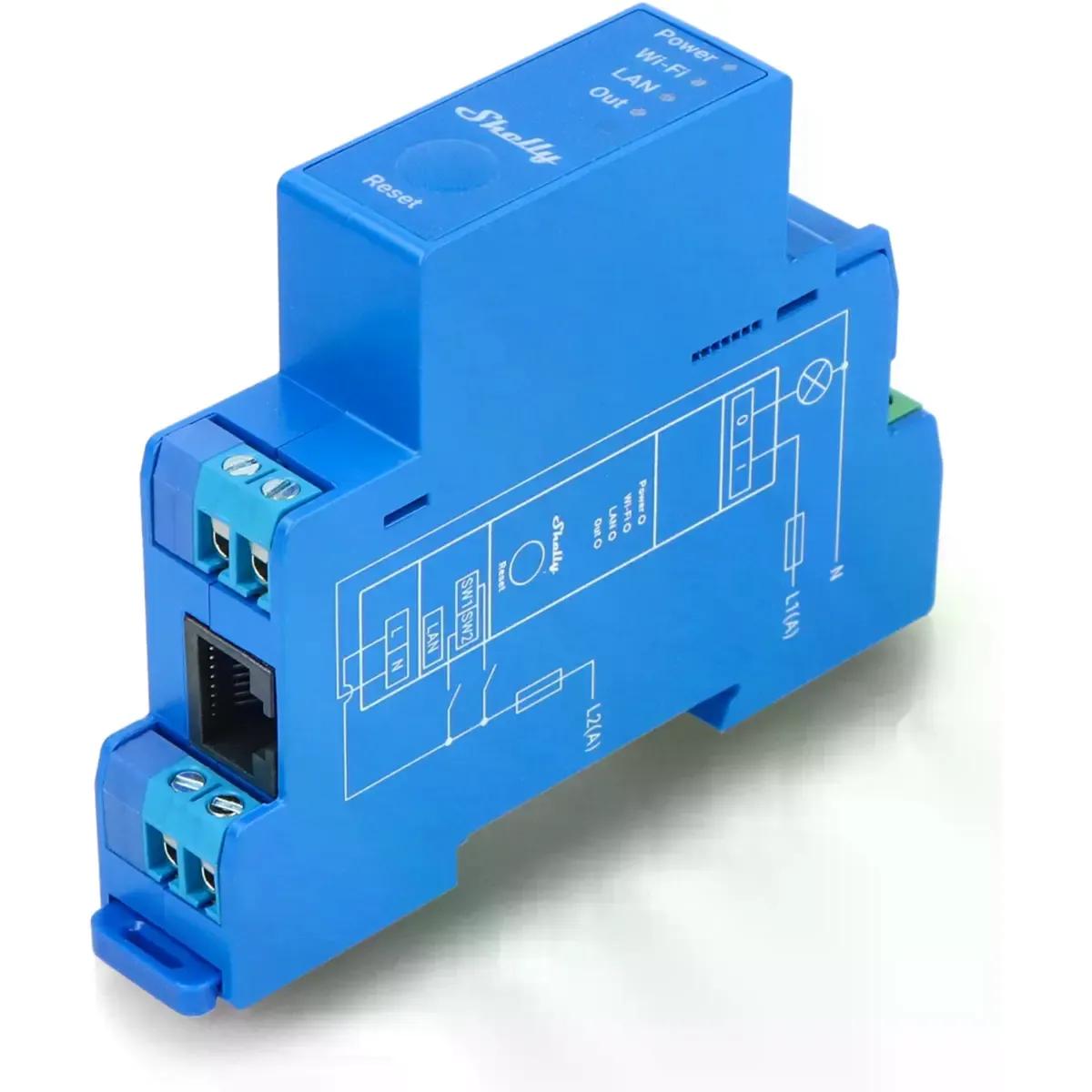 Módulo de Automação SHELLY Pro 1 (Azul), miniatura 5