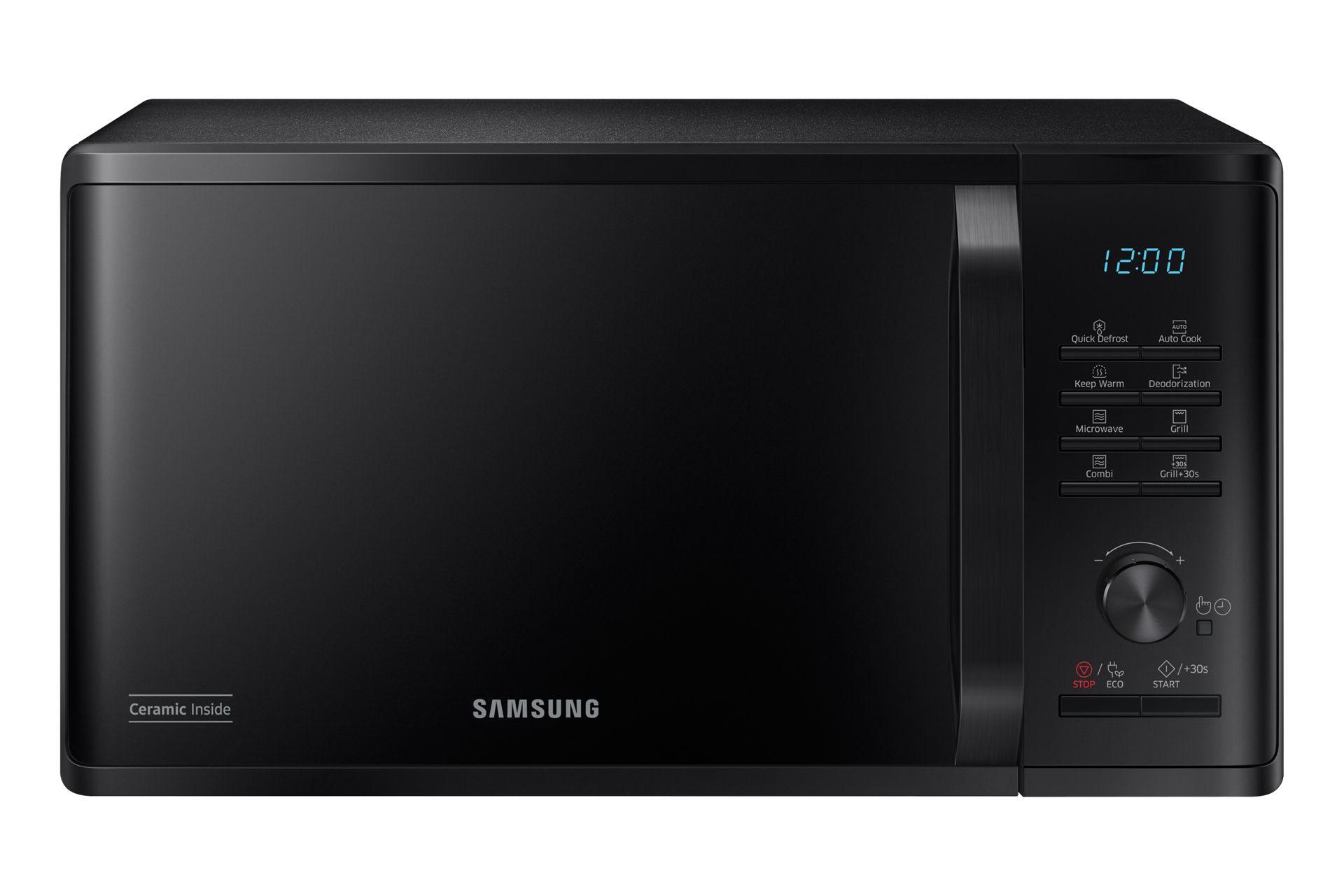 Micro-ondas com Grelhador de Bancada SAMSUNG MG23K3515AK/E1 (800 W - 1100 W - 23 l - Preto), imagem 1
