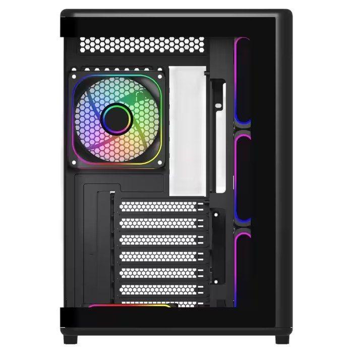 Caixa PC COOLER MASTER Elite 600 (Torre - SPCC, aço, vidro temperado - 16 cm - Preto) — miniatura 4