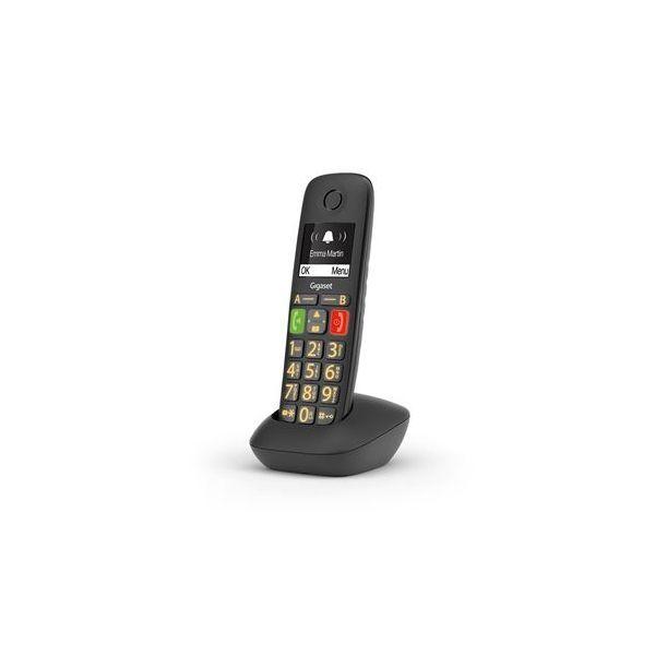 Telefone Sem Fios GIGASET E290HX (10 h - Preto) — miniatura 2