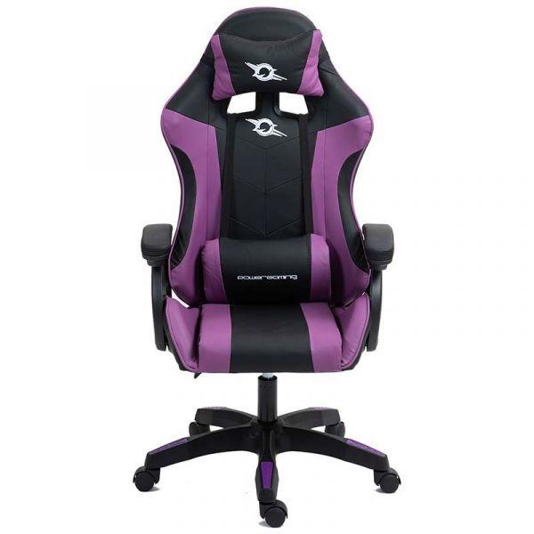 Cadeira Gaming POWERGAMING 813 RGB (Preto e Lilás), miniatura 2
