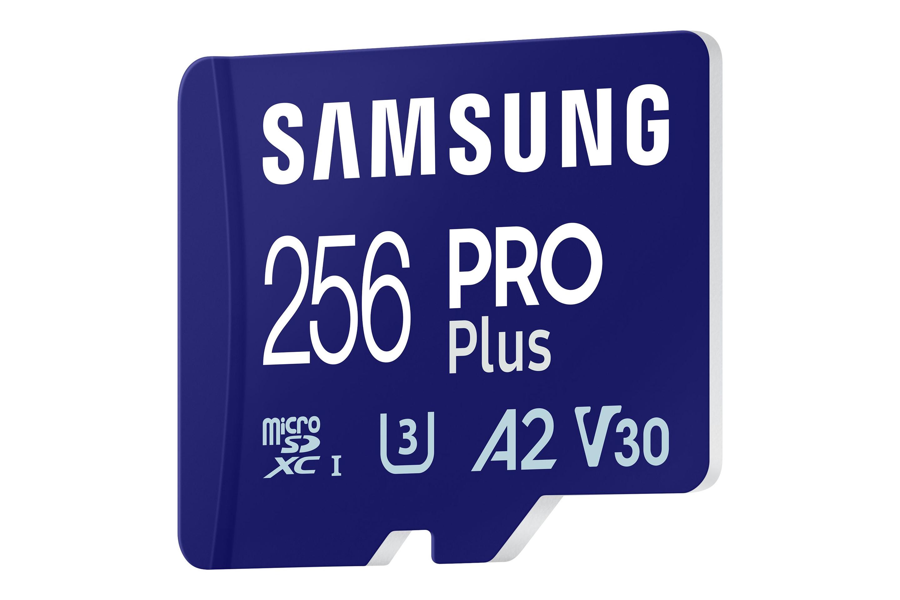 Cartão de Memória SAMSUNG PRO Plus MB-MD256SB/WW (256GB - Classe 10 - 180 MB/s - Azul), miniatura 2