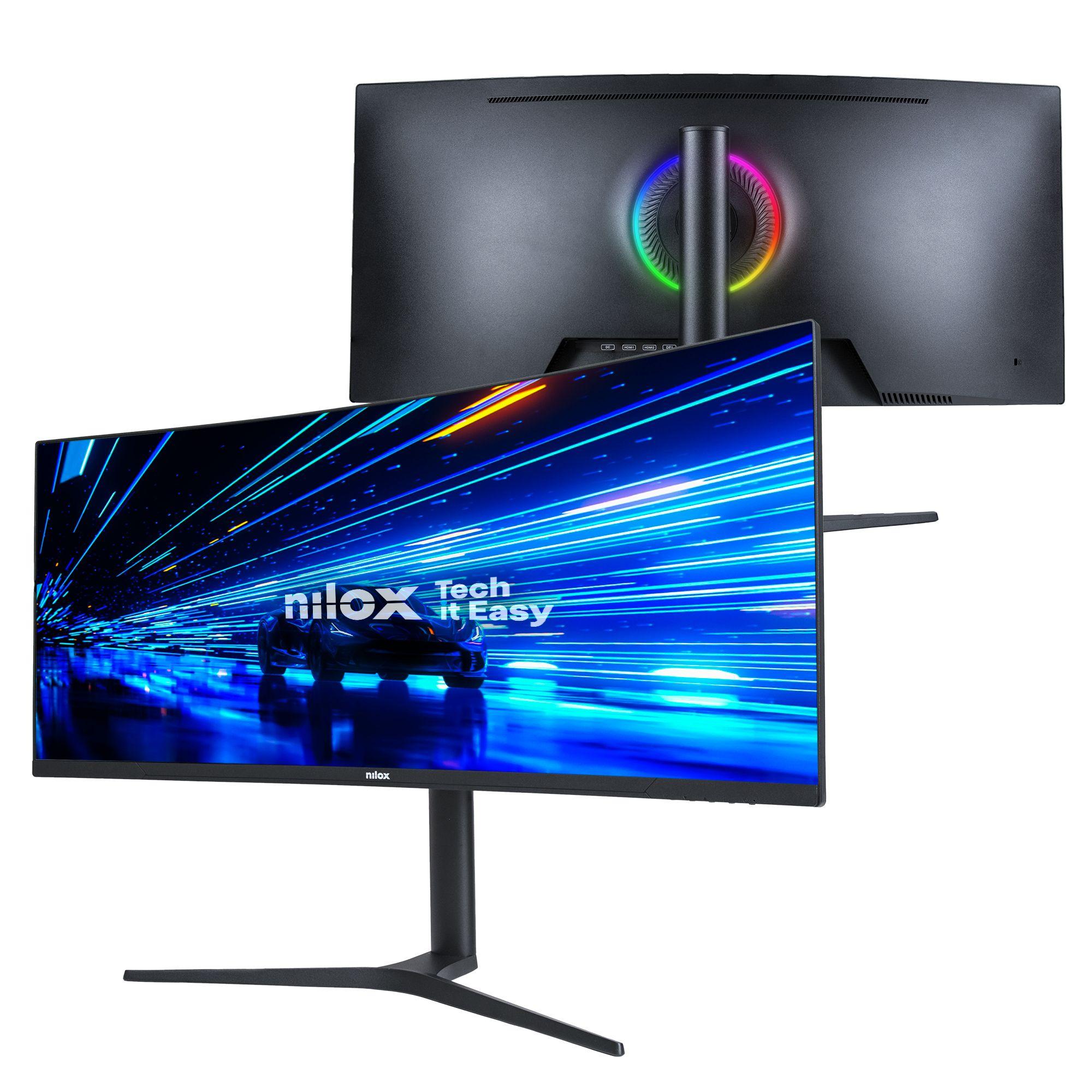 Monitor NILOX NXM344KD11 (34" - MVA - 144 Hz - Preto), miniatura 3