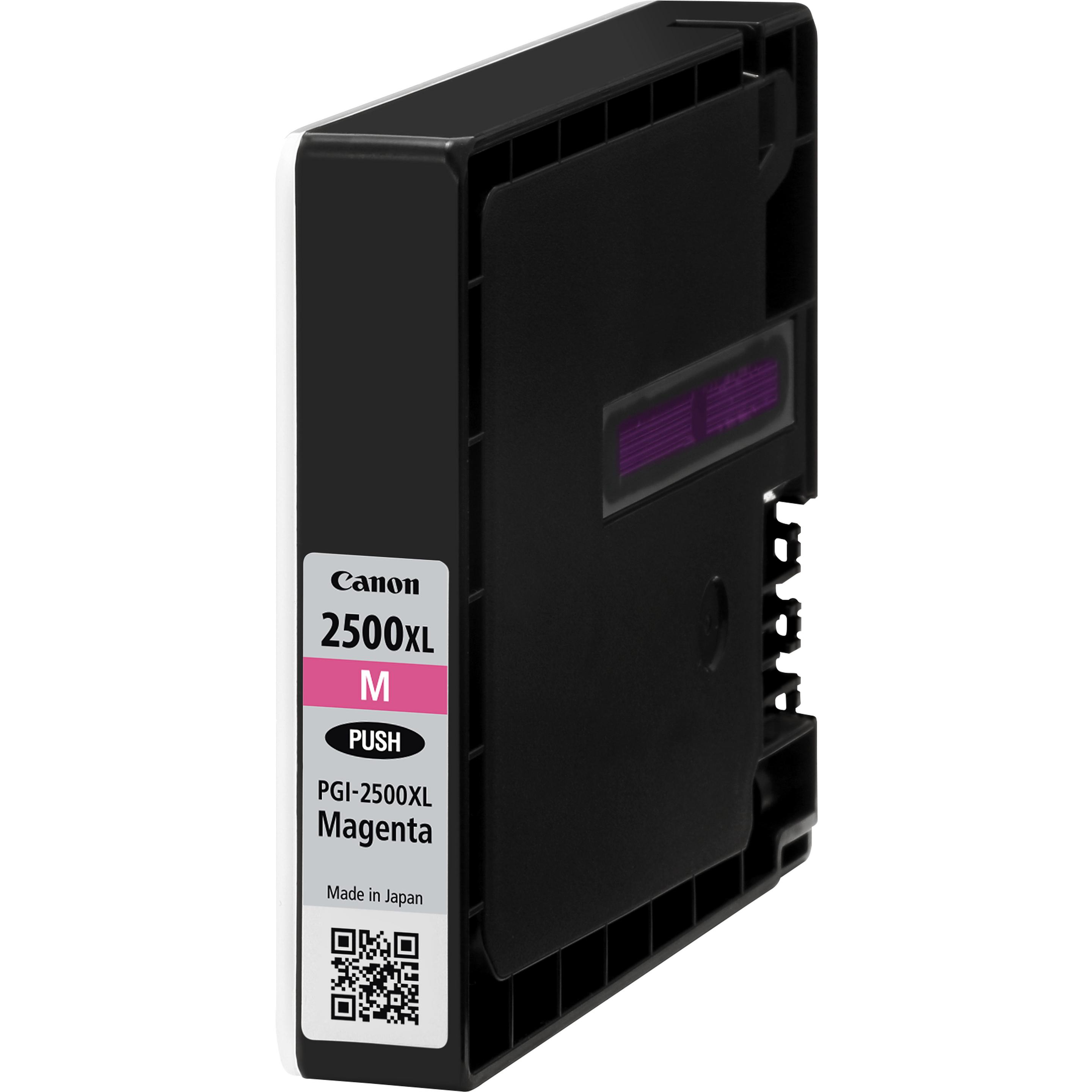 Tinteiro CANON PGI-2500XL M (1295 páginas - Canon MAXIFY iB4050 - Magenta)