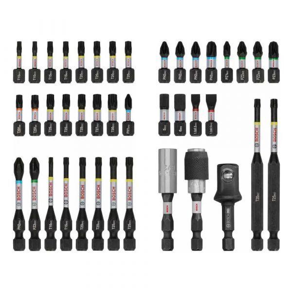 Conjunto de Pontas de Aparafusar BOSCH PRO Impact 2608521U78 (41 Peças)