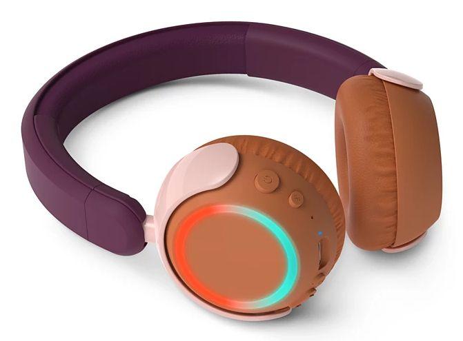 Auscultadores Infantis PHILIPS TAK4200MP/00 (Binaural - Sem fios - Supra-aural - Laranja, Roxo e Rosa), miniatura 3