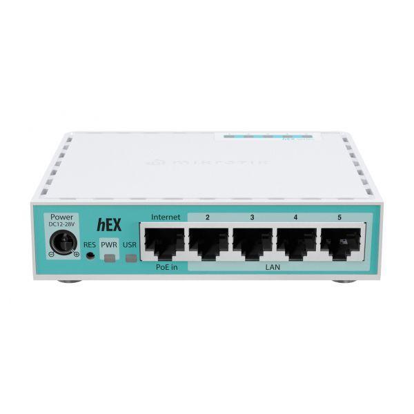 Router MIKROTIK hEX E50UG (Gigabit Ethernet - Branco) — miniatura 2