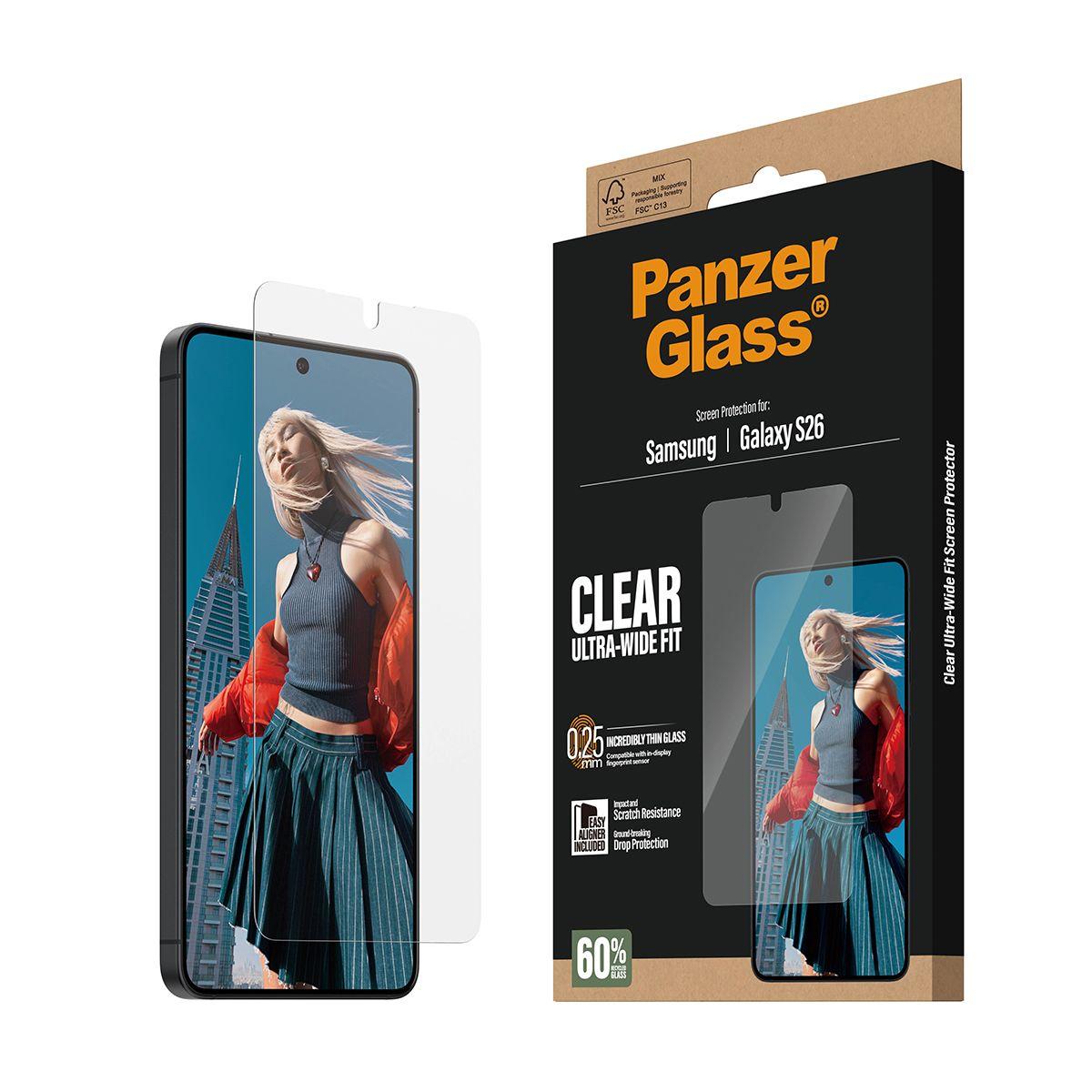 Película de Ecrã PANZERGLASS Samsung Galaxy S26 Ultra (Transparente) — miniatura 6
