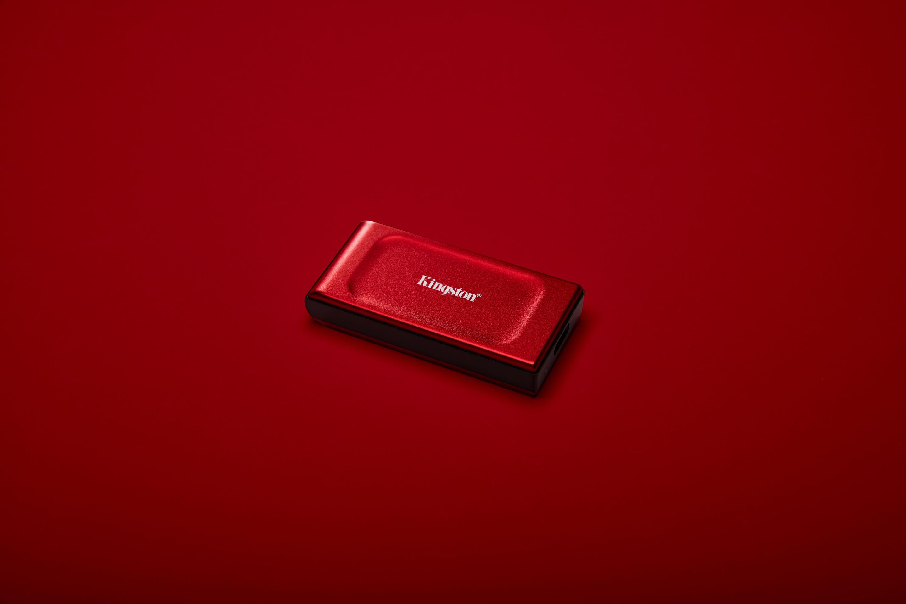 SSD Externo KINGSTON XS1000 (1 TB - USB 3.2 Tipo-C - USB Type-C - Vermelho), miniatura 7