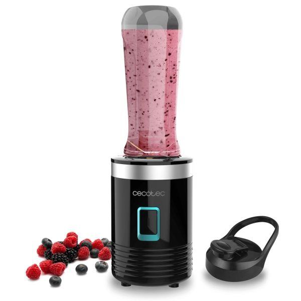 Liquidificadora CECOTEC Power Titanium 350 (Liquidificadora desportiva - 350 W - 0,6 l - Preto)