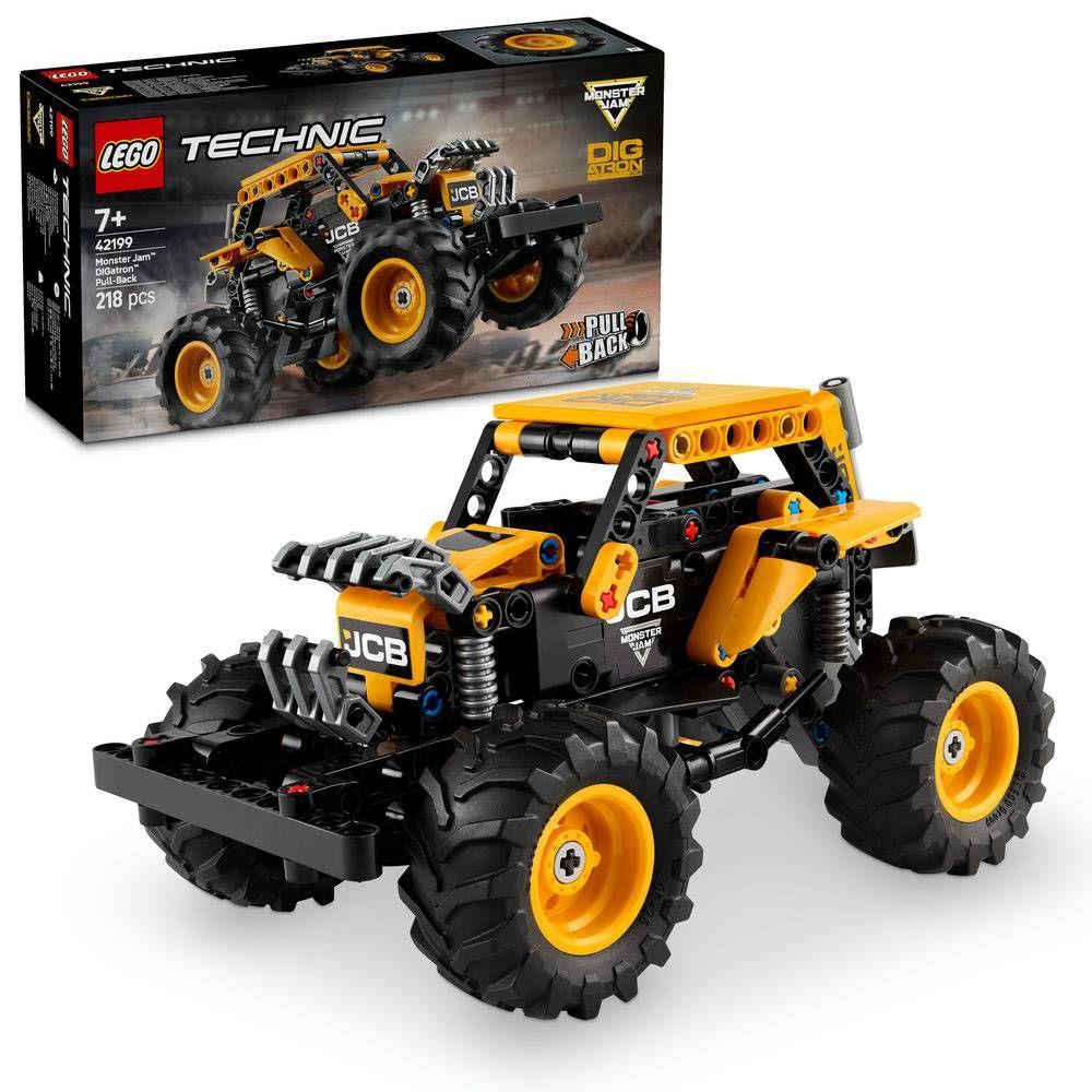 LEGO 42199 Technic Pull-Back Monster Jam™ DIGatron™ (7+ anos - 218 peças) — miniatura 3