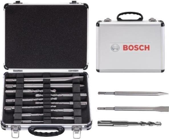 Conjunto de Brocas e Cinzéis BOSCH 2608578765 (SDS-Plus - 11 Peças)