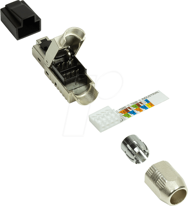 Ficha RJ45 de Montagem em Campo LOGILINK MP0040N (Cat.6A - 10GbE) — miniatura 4