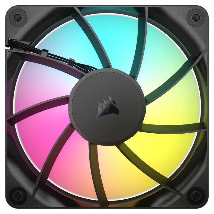 Conjunto de Ventoinhas CORSAIR RS120 ARGB (Multicor - Preto), miniatura 4