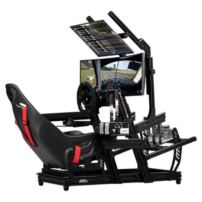 Cockpit NEXT LEVEL RACING GT ELITE Lite Side & Front Plate Edition (Consolas e simuladores - Preto) — miniatura 3