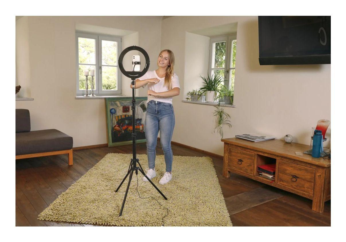 Anel de Iluminação HAMA SpotLight Steady 120 III (Preto e Branco), miniatura 13