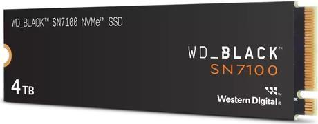SSD SANDISK WD_BLACK SN7100 (4 TB - M.2 2280 - PCI Express 4.0 NVMe - Preto/Vermelho)