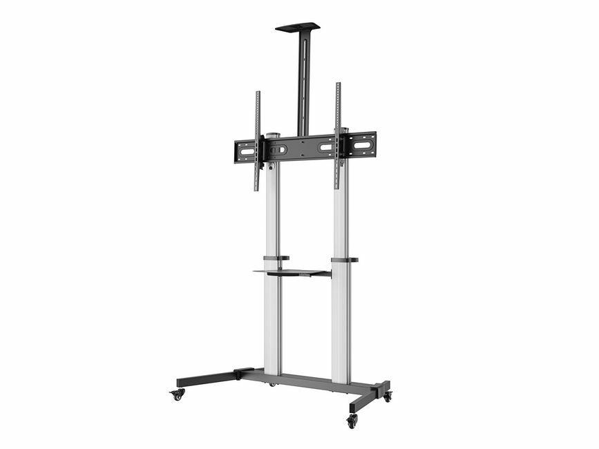 Carrinho de Chão para TV com Rodas EQUIP 650631 (60"-100" - VESA até 1000 x 600 mm - Preto), miniatura 4