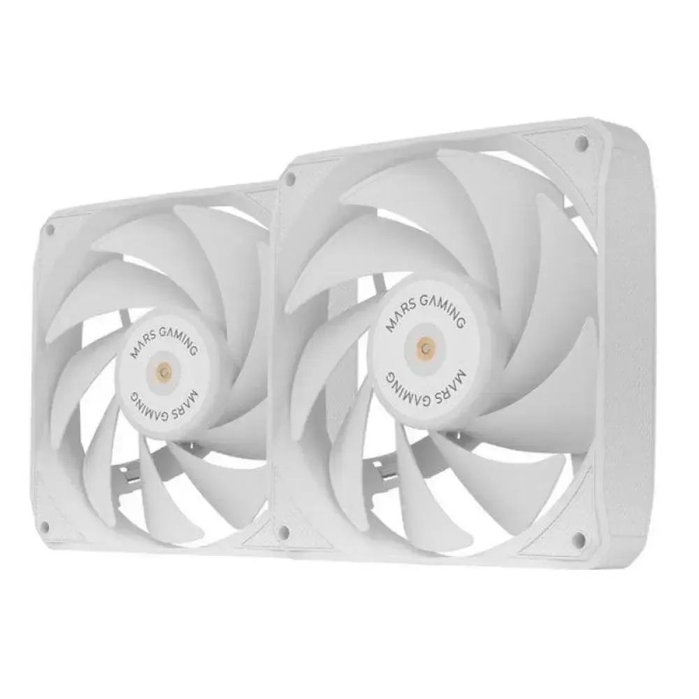 Kit de Ventoinhas para Caixa PC MARS GAMING MF-NCLX2W (Branco), miniatura 3
