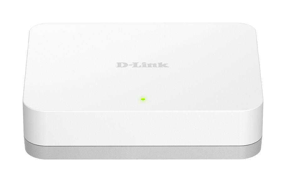 Switch D-LINK GO-SW-5G (Gigabit Ethernet - 10/100/1000 Mbps - 0,128 MB - Branco)