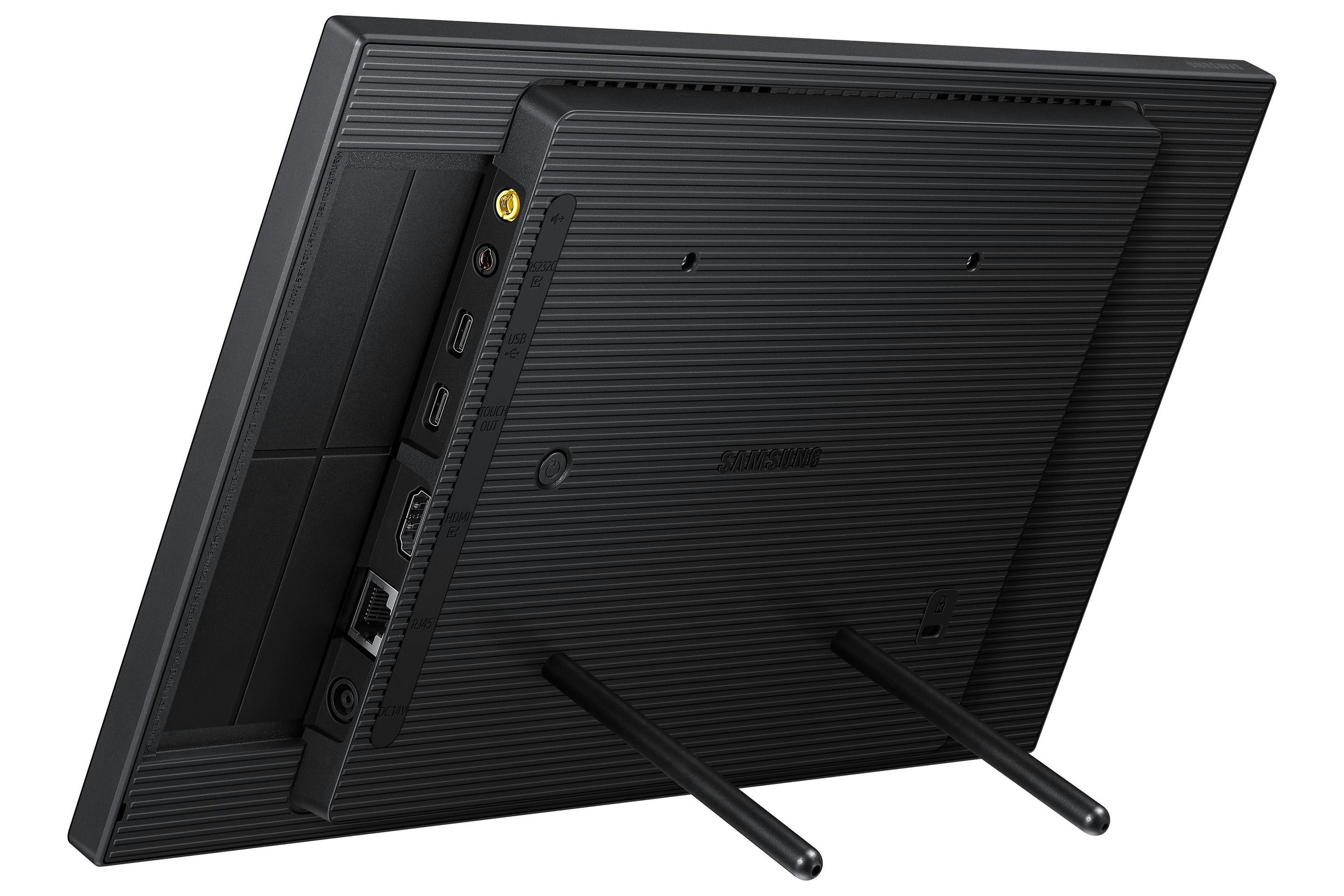 Ecrã Tátil de Sinalização Digital SAMSUNG QB13C-T (13" - Full HD - 500 cd/m² - Preto), miniatura 6