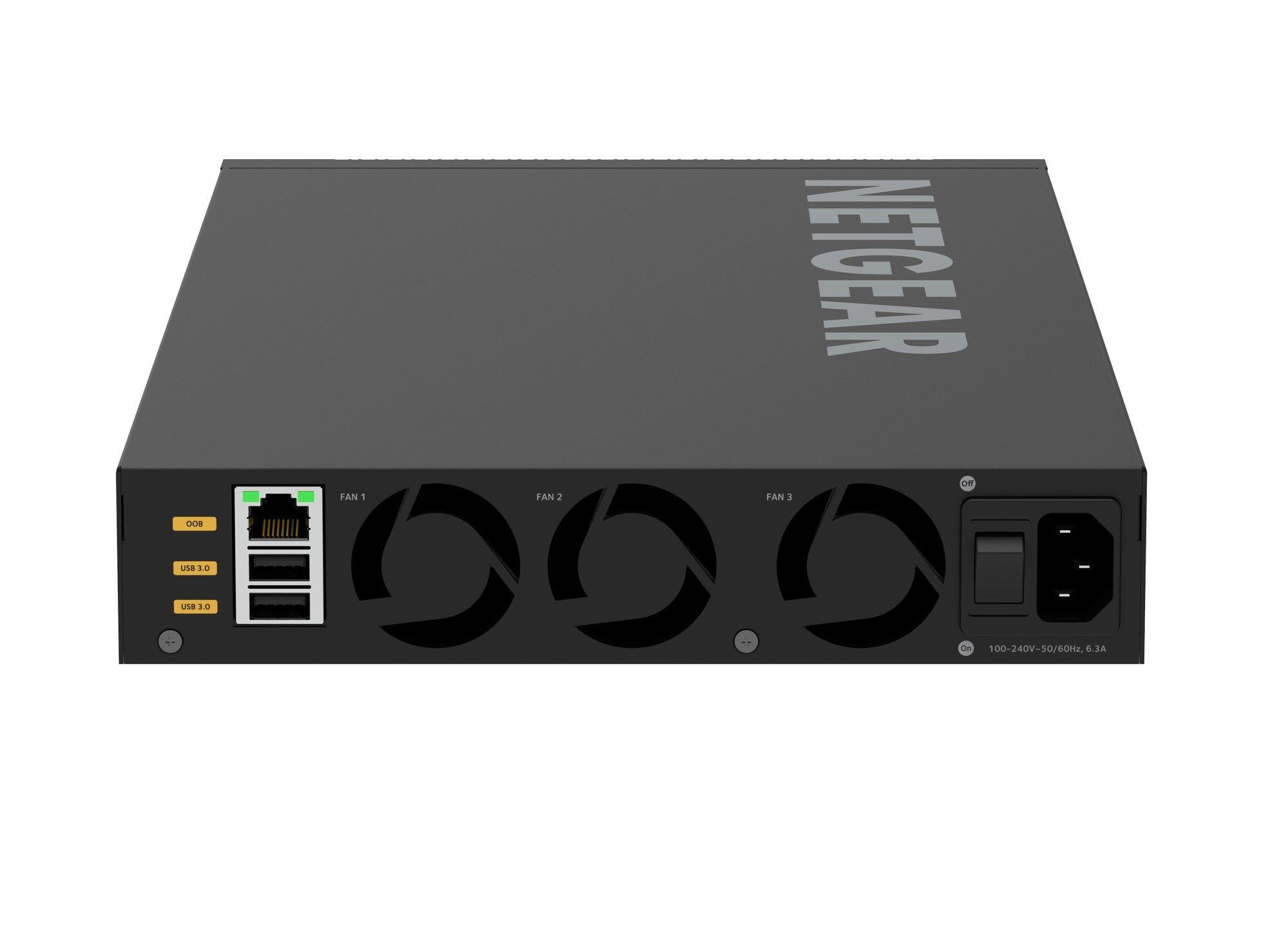 Switch Gerido NETGEAR M4350-8X8F (10G Ethernet - 100/1000/10000 Mbit/s - 32 MB - Preto) — miniatura 8