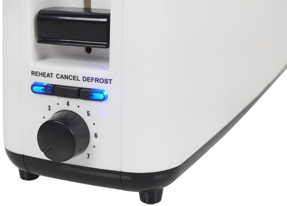 Torradeira TRISTAR BR-1056 (900 W - 2 fatias - Plástico - Branco), miniatura 3