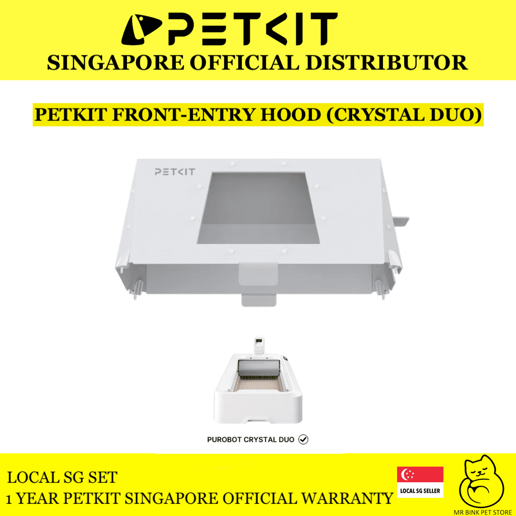Cobertura Frontal PETKIT Front Entry Hood (Compatível com PUROBOT CRYSTAL DUO)