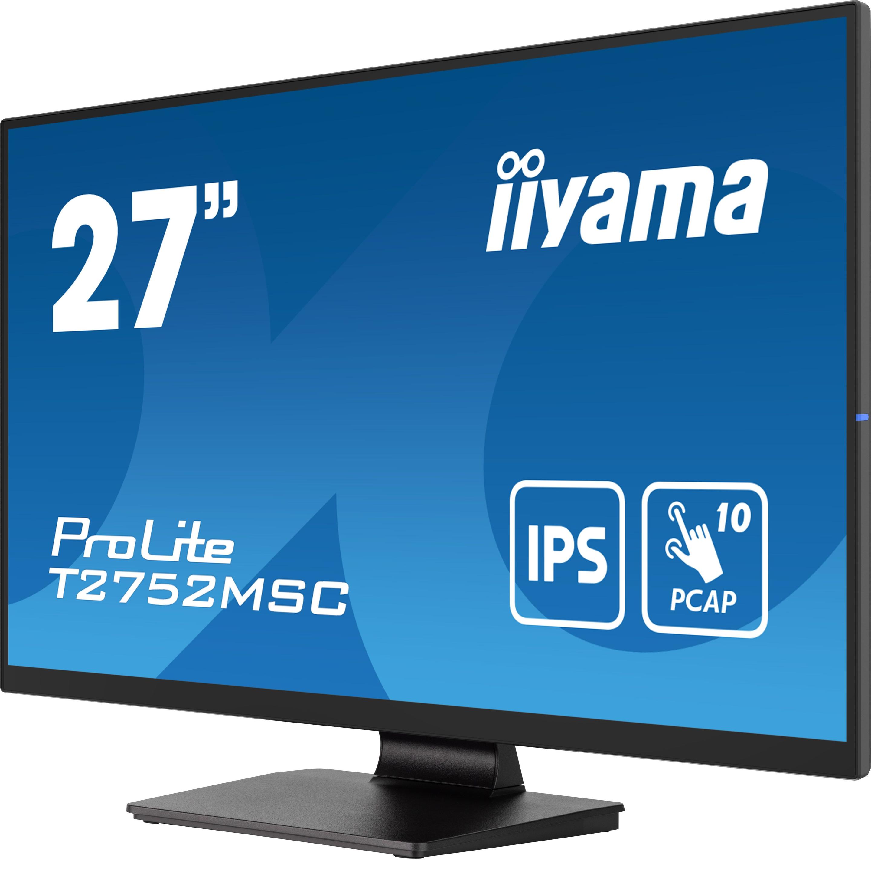 Monitor IIYAMA ProLite T2752MSC-B1 (27" - IPS - 60 Hz - Preto) — miniatura 4