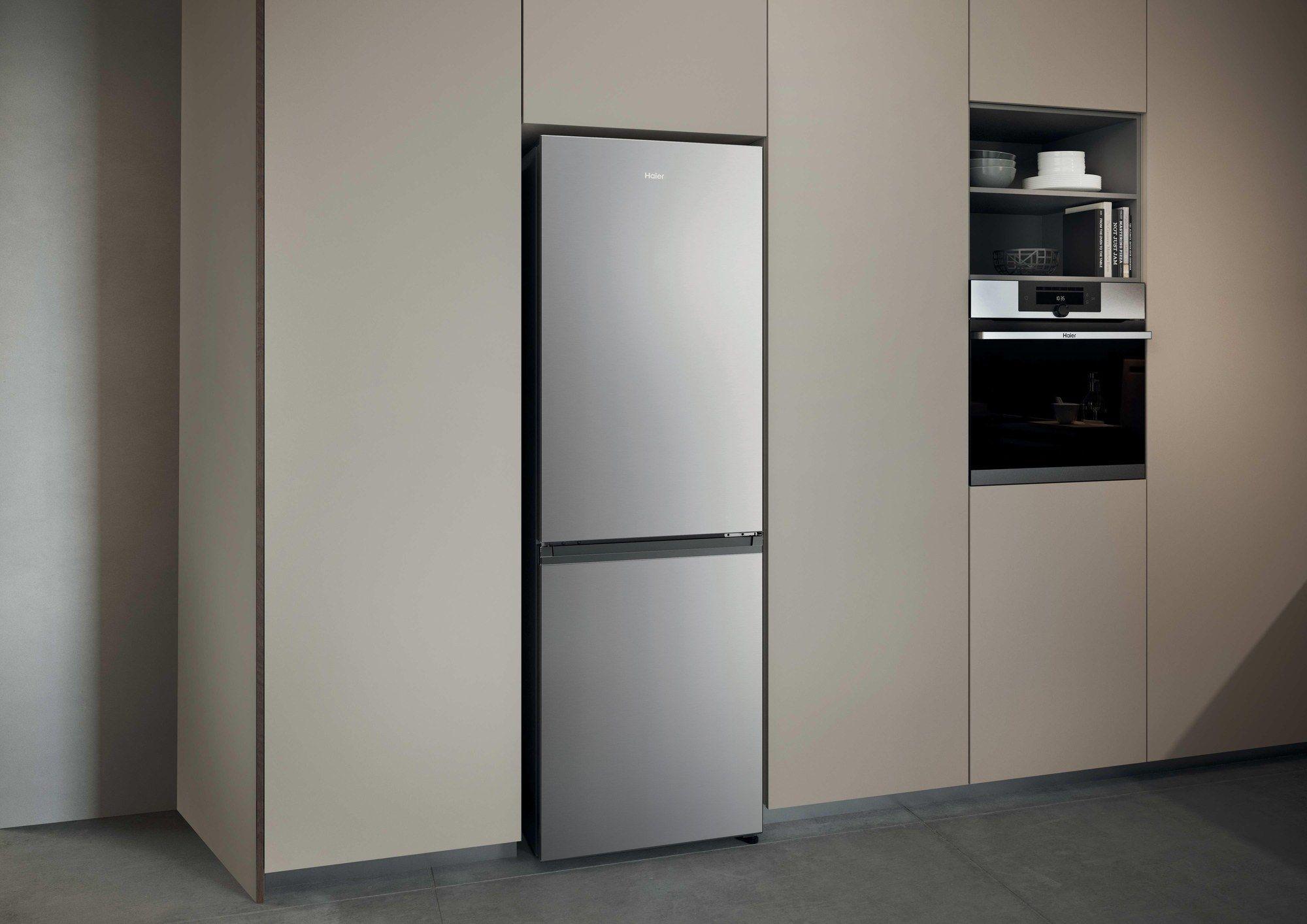 Frigorífico Combinado Independente HAIER HDPR1618CNPK (352 L - 185x59,5x66,7 cm - 185 cm - Inox), miniatura 11