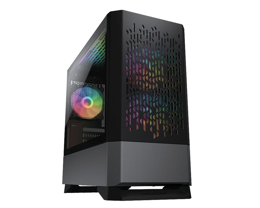 Caixa de Computador COUGAR MG140 Air ARGB (Micro ATX, Mini-ITX - Mini Tower - 16 cm - Preto) — miniatura 2