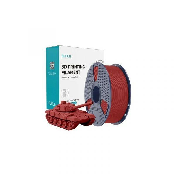 Filamento 3D SUNLU PLA+ High-Speed 85108 (Vermelho)