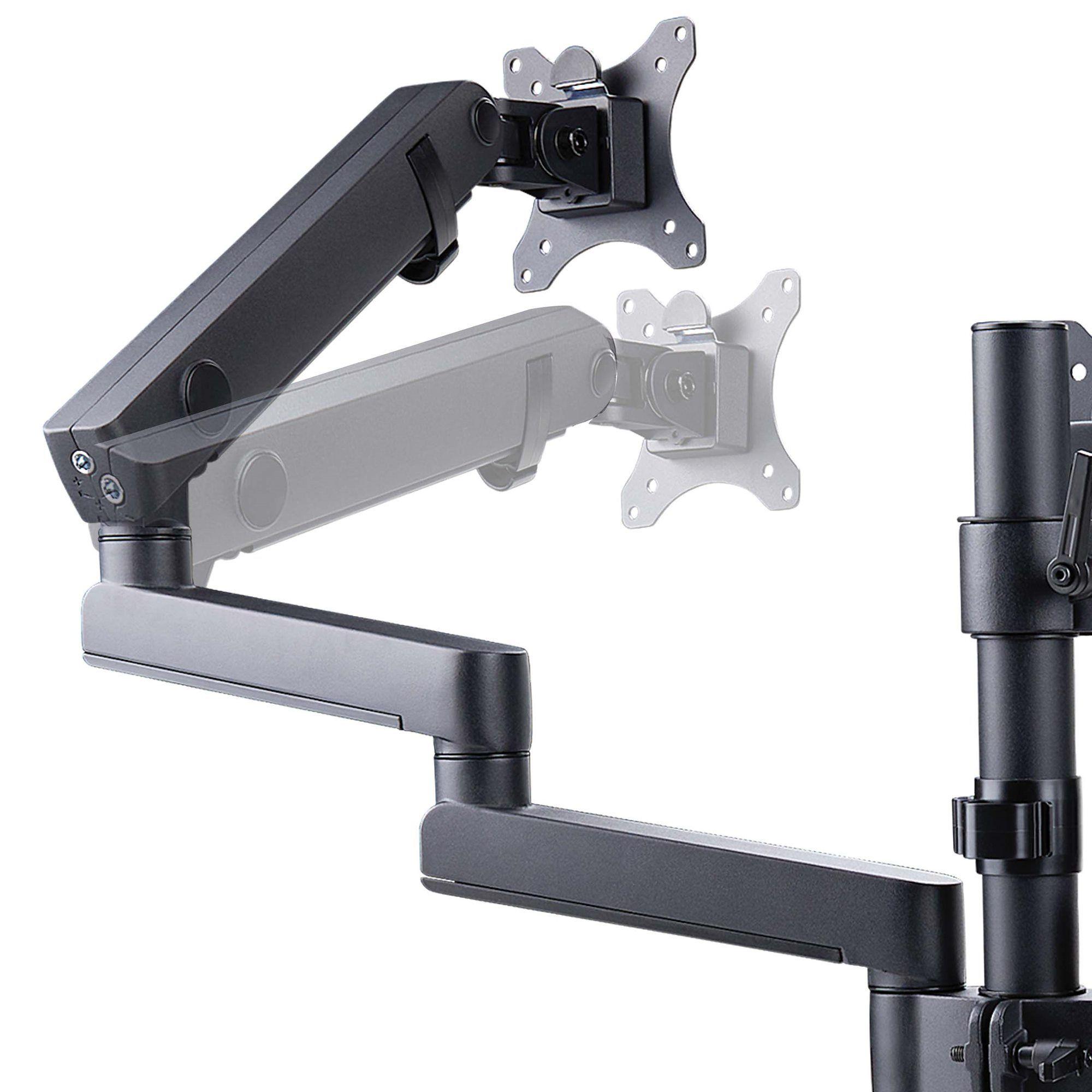 Suporte de Secretária STARTECH 3MP2AG-MONITOR-ARM (3 Monitores até 27" - VESA 75x75/100x100 - Preto), miniatura 7