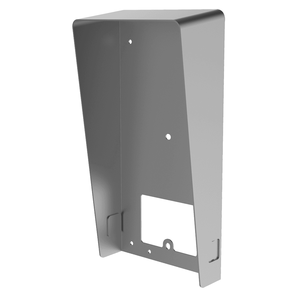 Suporte de Superfície para Videoporteiro HIKVISION DS-KABV8113-RS/SURFACE (Com Viseira - 189 x 97 x 49 mm - SECC)