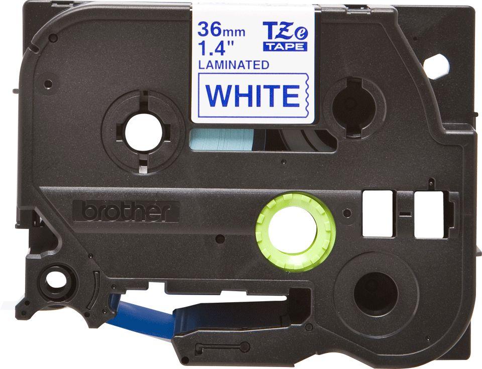 Fita de Impressão BROTHER TZe-263 (Azul sobre Branco), miniatura 3