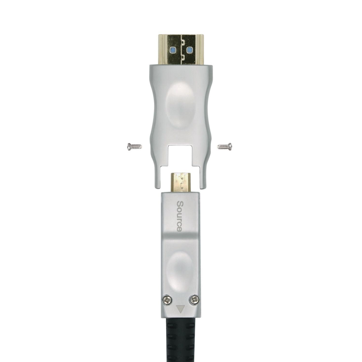 Cabo HDMI Micro HDMI AISENS A148-0512 (30 m - 60 Hz - HDMI Type D - Preto) — miniatura 2