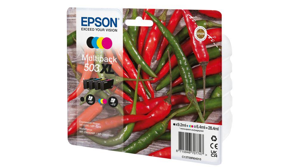 Tinteiros EPSON 503XL C13T09R64010 (WF-2960DWF, WF-2965DWF, XP-5200, XP-5205 - Pack de 4 - Preto, Ciano, Magenta e Amarelo), miniatura 8