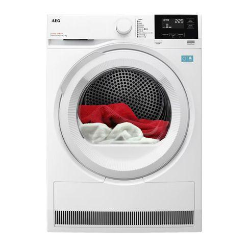Máquina de Secar Roupa Independente AEG TR819OAOB (9 kg - Bomba de calor - Direita - Branco)