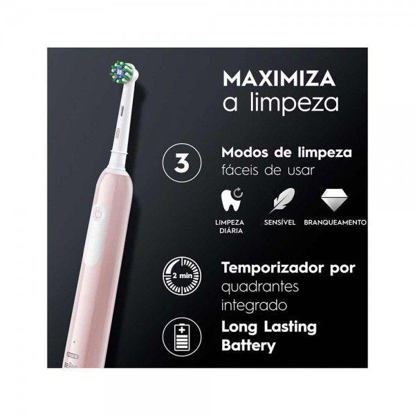 Escova de Dentes Elétrica ORAL-B D305.523.3 (Rosa), miniatura 4