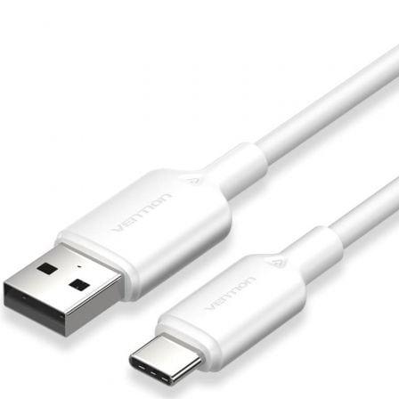 Cabo USB-C para USB-A VENTION CTQWF (1 m - USB-C - USB-A - Branco)
