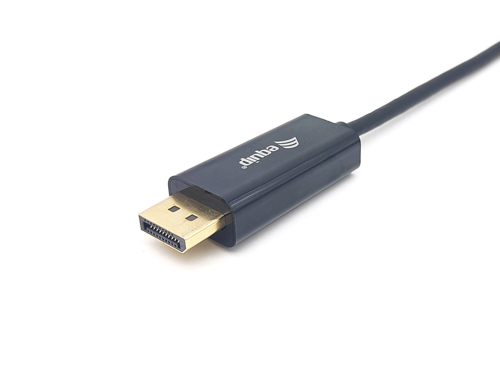 Cabo USB-C para DisplayPort EQUIP 133426 (1 m - USB Type-C - Thunderbolt 3 - Cinzento) — miniatura 2
