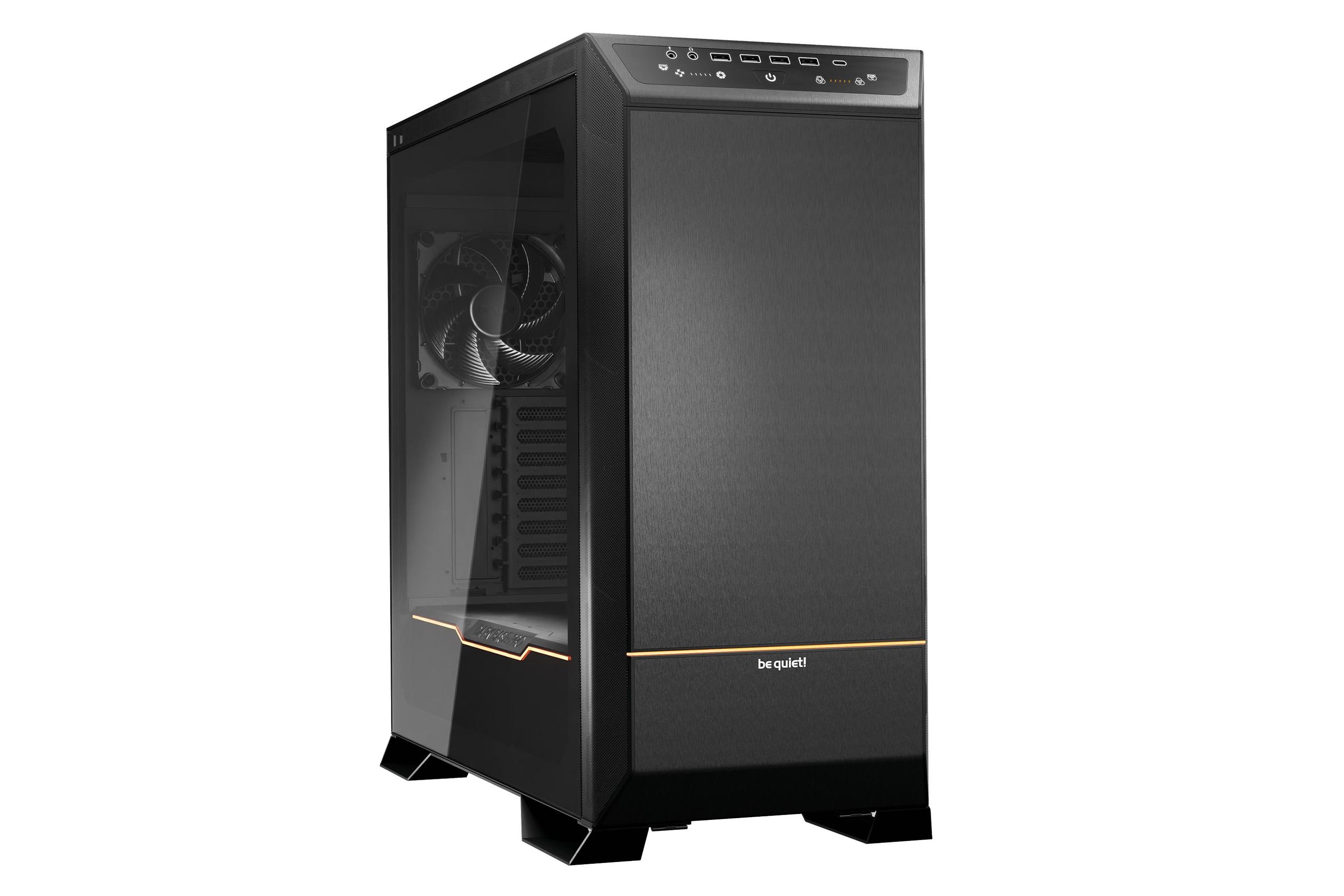 Caixa PC BE QUIET! DARK BASE PRO 901 (Full Tower - Alumínio, Vidro, Aço - 19 cm - Preto)