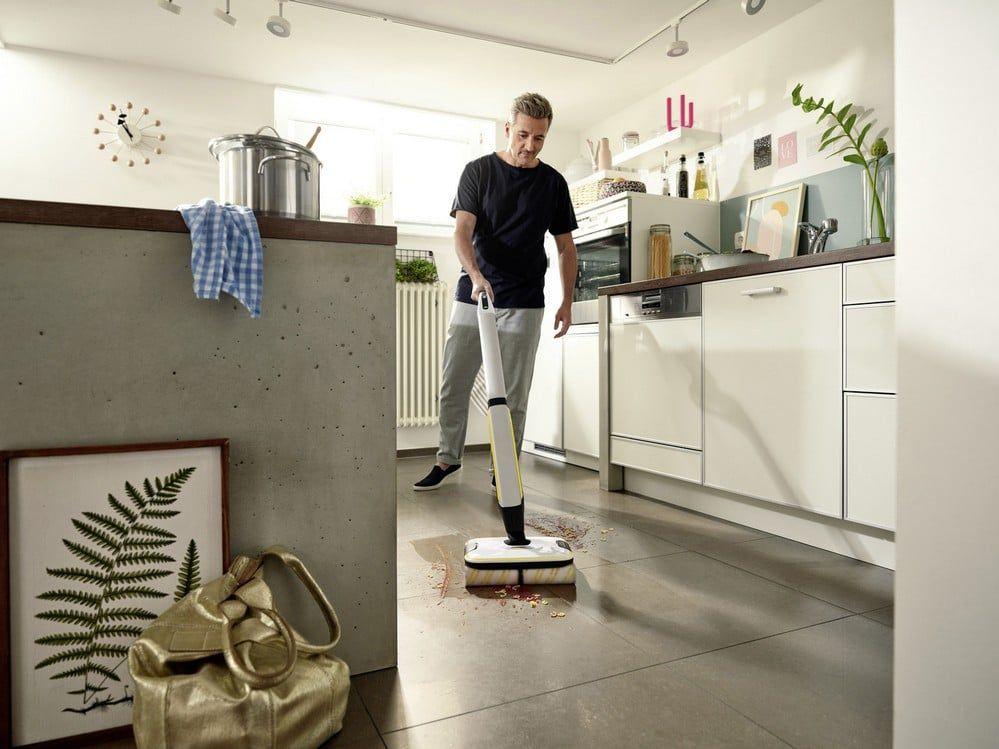 Esfregona Elétrica KÄRCHER FC 7 Cordless (Altura 121 cm - Branco), miniatura 2