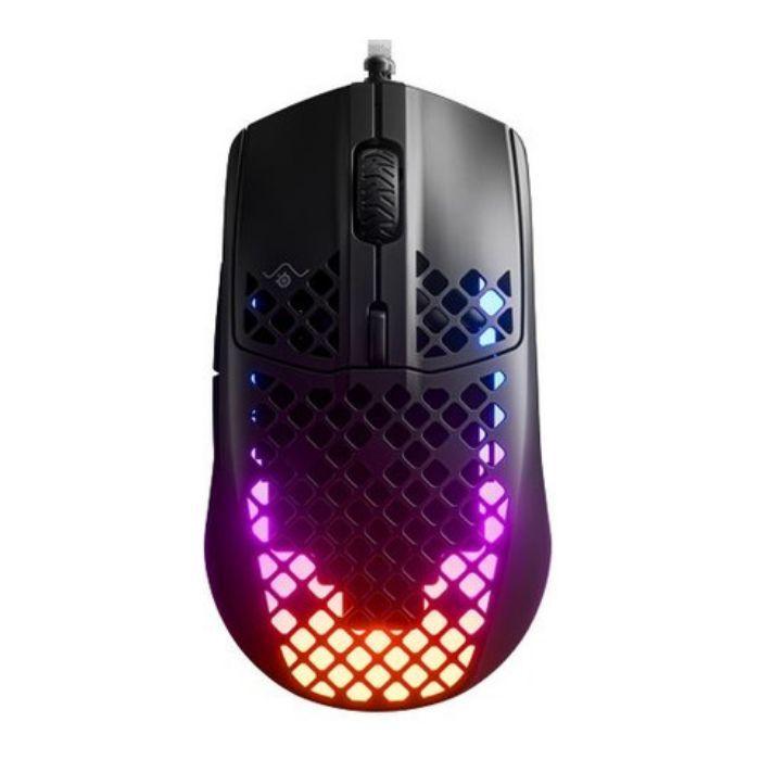 Rato STEELSERIES Aerox 3 (Mão direita - Até 8500 DPI - Ótico - Preto) — miniatura 2