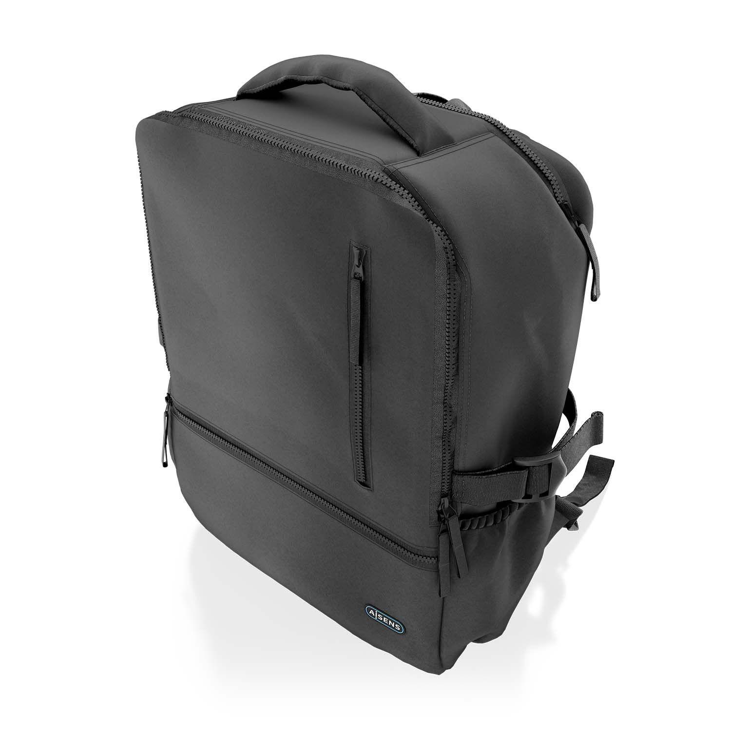 Mochila AISENS ASBG-BP086-BK (Nylon - 39,6 cm - Preto), miniatura 2