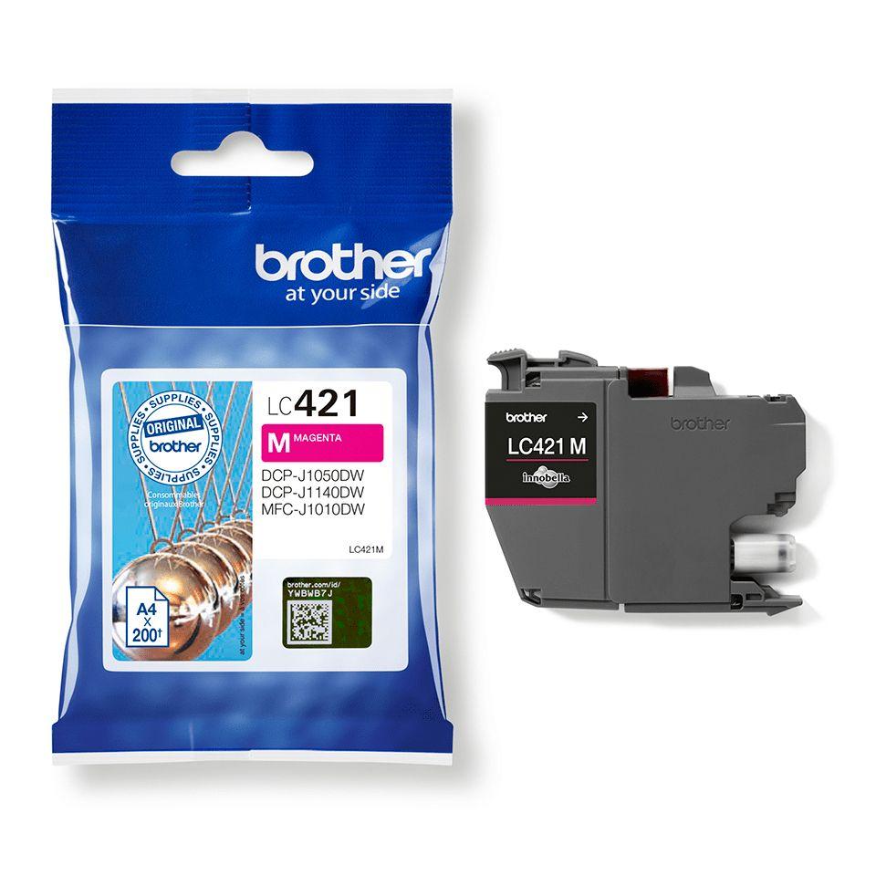 Tinteiro BROTHER LC421M (200 páginas - Magenta) — miniatura 5