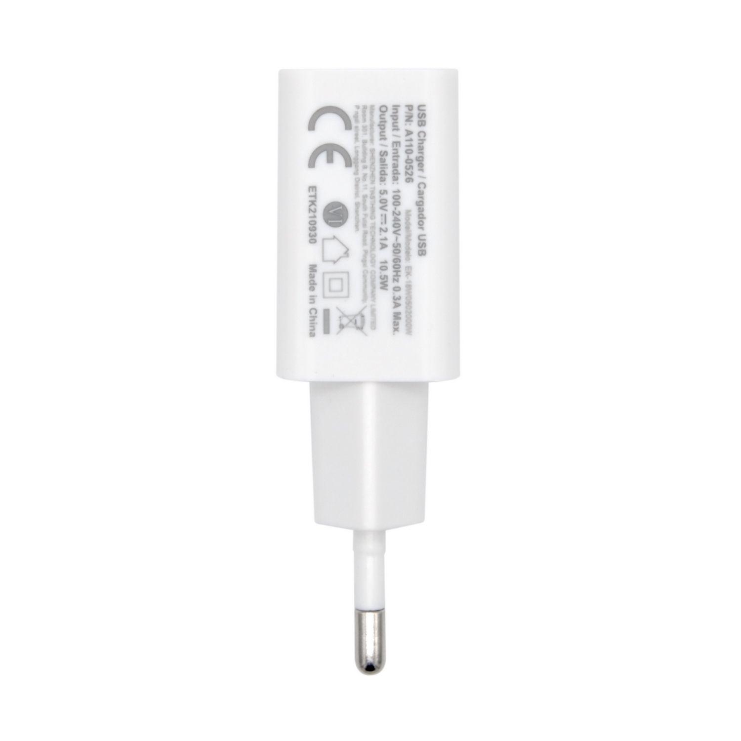 Carregador USB AISENS A110-0526 (10 W - Branco), miniatura 4